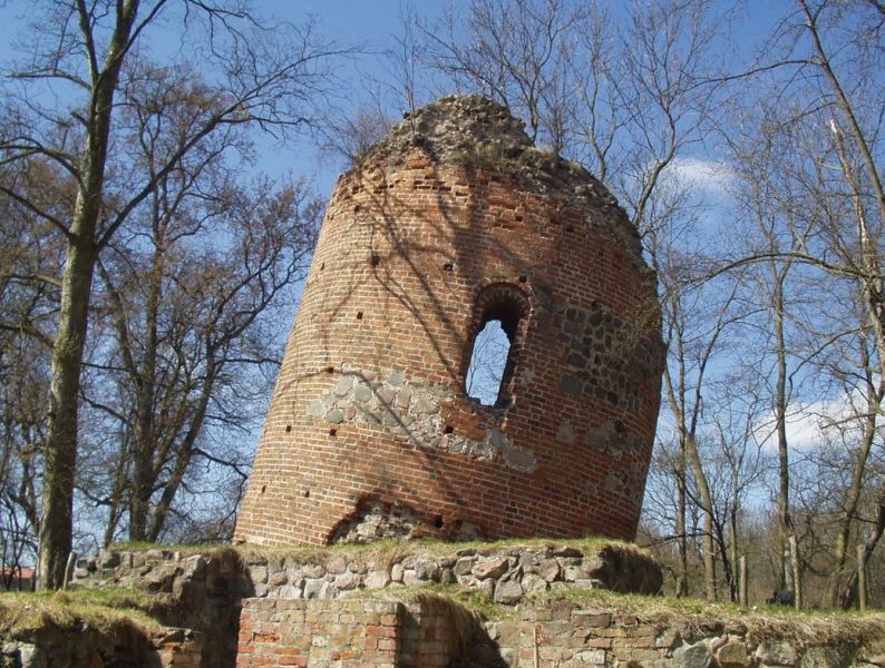 Galenbeck, Burgruine