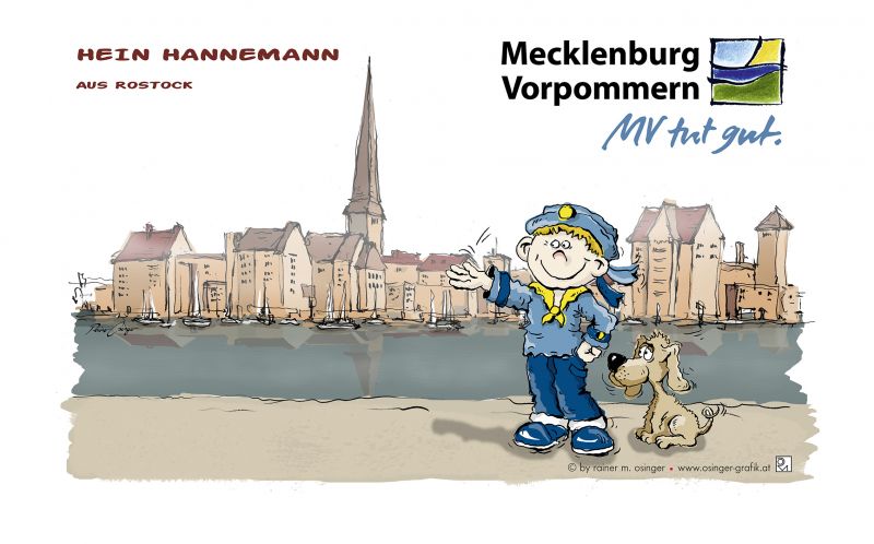 Hein Hannemann, präsentiert Rostock