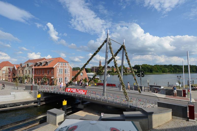 Malchow, Drehbrücke