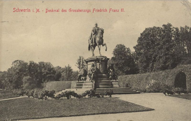 Schwerin, Denkmal des Großherzogs Friedrich Franz II.