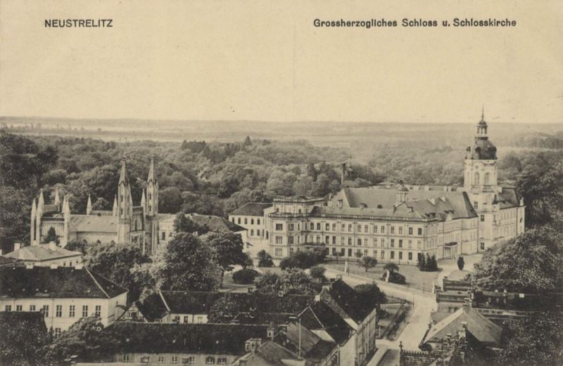 Neustrelitz - Schloss u. Schlosskirche
