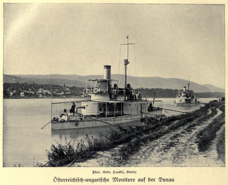 1-013 Österreichisch-ungarische Monitore auf der Donau