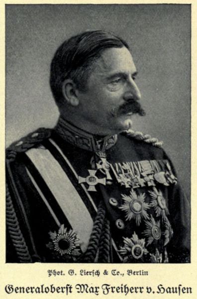 1-028 Generaloberst Max Freiherr v. Hausen