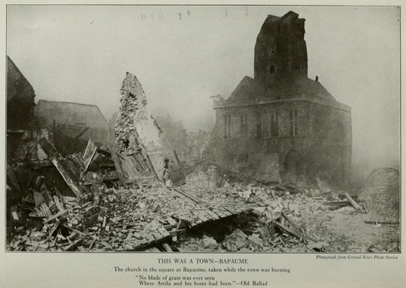 Wk1 Das war die französische Stadt Bapaume