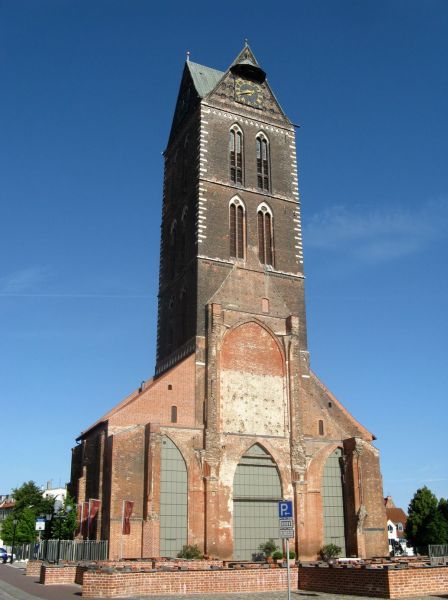 Wismar, Turm der Marienkirche
