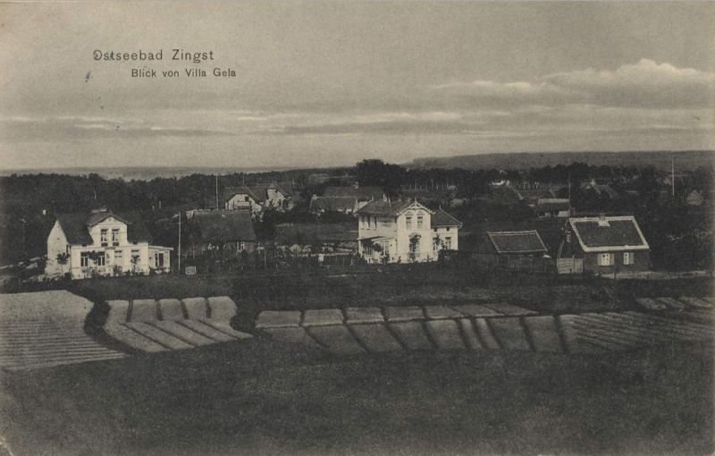 Ostseebad Zingst, Blick von der Villa Gela