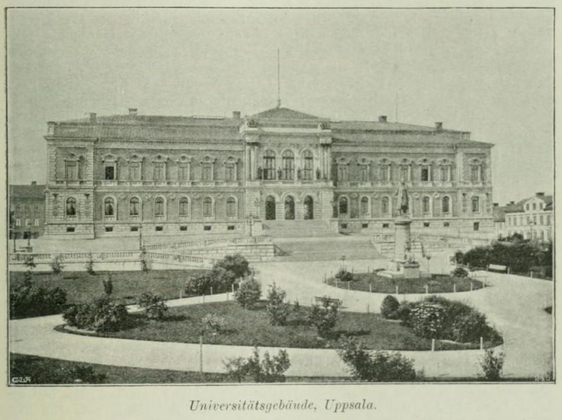 Schweden, Uppsala, Universitätsgebäude
