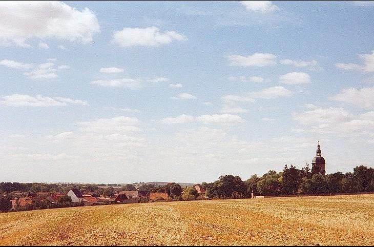 Günstedt, Blick aus östlicher Richtung