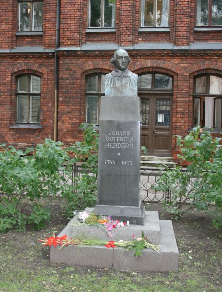 Riga Herder-Denkmal