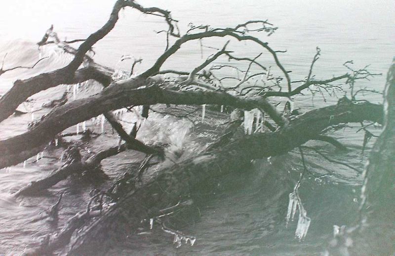 Rostock, Kliffküste Stoltera, Neujahr 1968