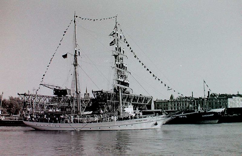 Rostock, Stadthafen, Segelschulschiff 