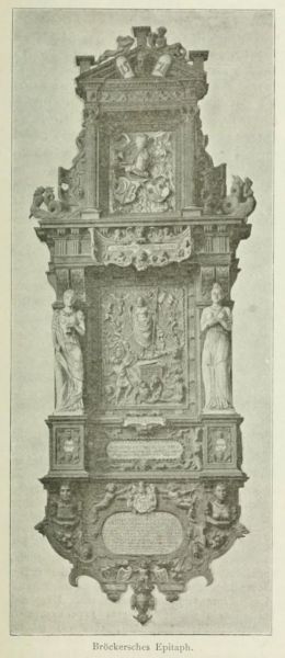 Rostock. 113 St. Petri-Kirche Brökersches Epitaph