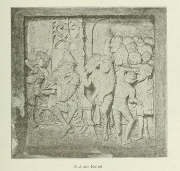 Rostock. 115 St. Petri-Kirche Stations-Relief