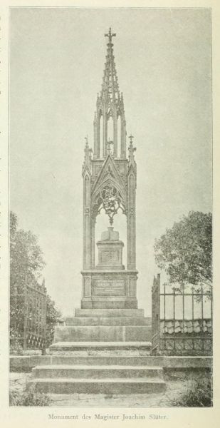 Rostock. 118 St. Petri-Kirche Monument des Magisters Joachim Slüter