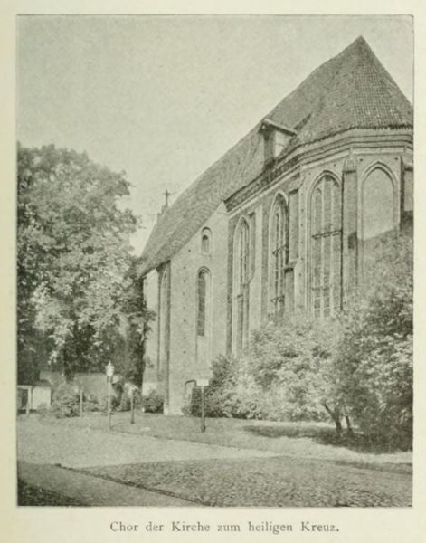 Rostock. 175 Chor der Kirche zum heiligen Kreuz
