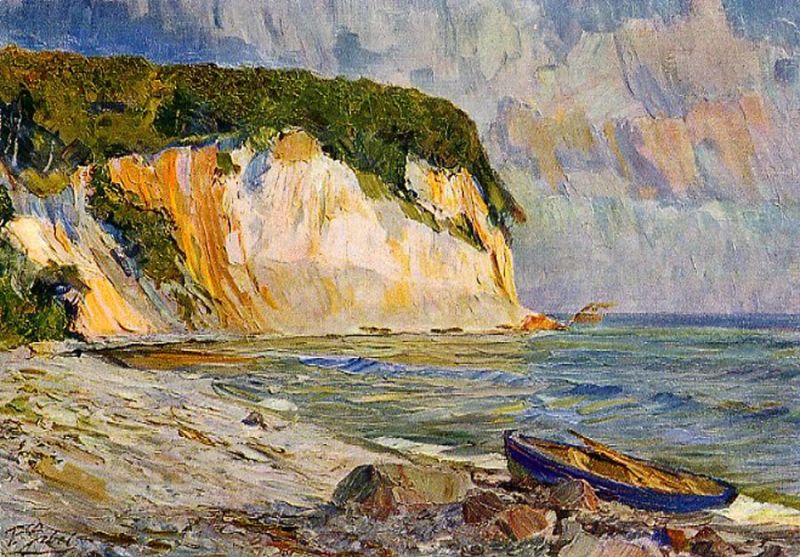 Kreidefelsen auf der Insel Rügen
