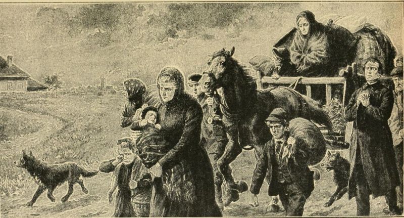 Auf der Flucht 1913