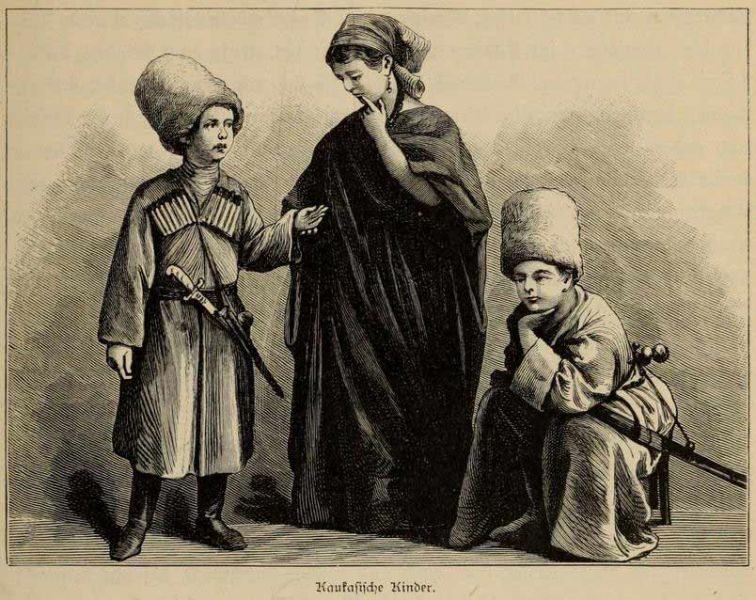 Kaukasische Kinder