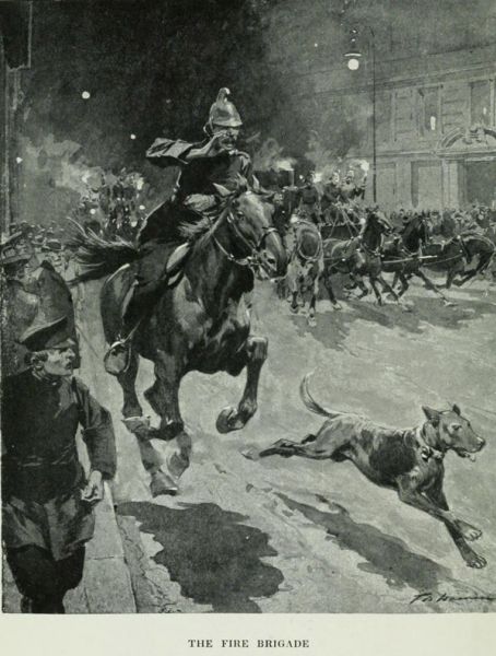 Moskau - Feuerwehr im Einsatz