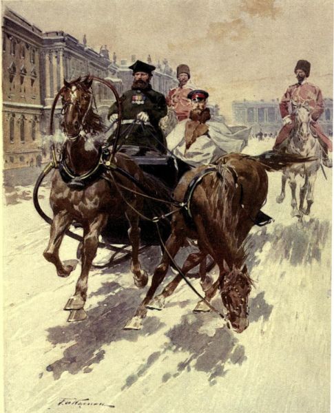 Pferdeschlitten