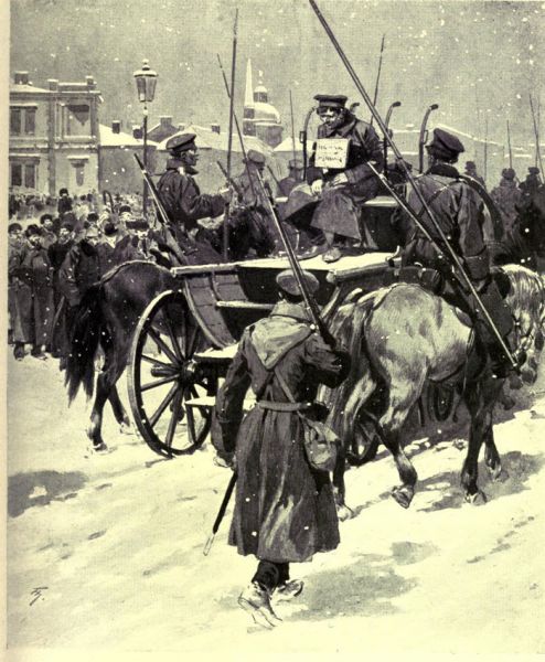 Auf dem Weg zur Hinrichtung