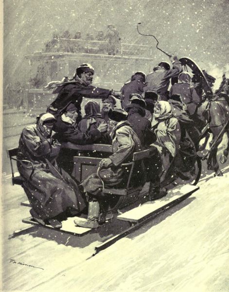 Personentransport im Winter