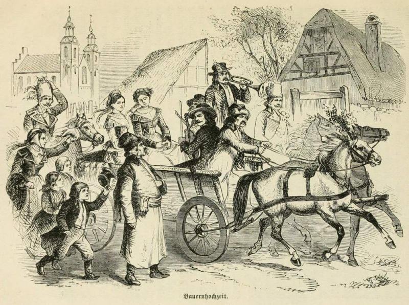 Bauernhochzeit