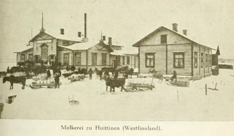 Molkerei in Finnland