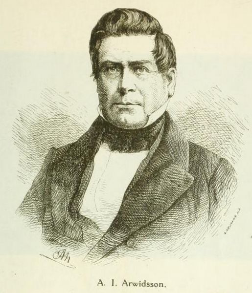 A. I. Arwidsson (1791-1858), politischer Journalist Finnlands