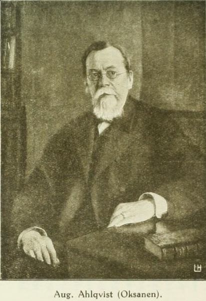 August Ahlquist (1826-1899), finnischer Sprachenforscher