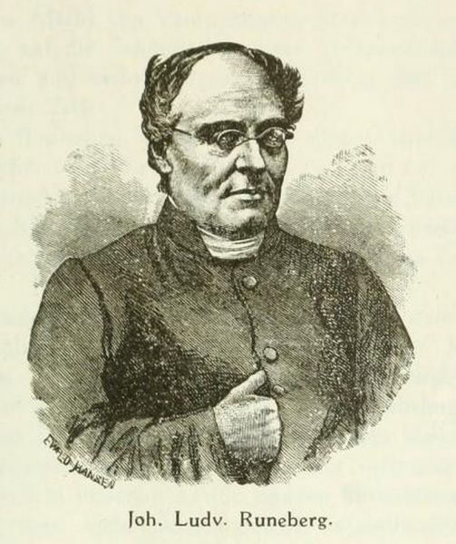 Joh. Ludv. Runeberg (1804-1877), finnland-schwedischer Schriftsteller