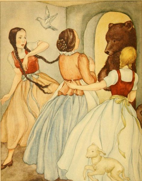 Es war ein Bär, der seinen dicken, schwarzen Kopf zur Türe herein streckte.