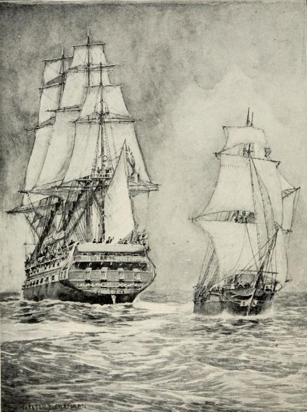 Begegnung auf hoher See