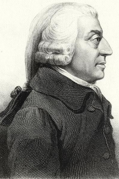 Schmith, Adam (1723-1790) schottischer Moralphilosoph, Aufklärer und Begründer der klassischen Nationalökonomie