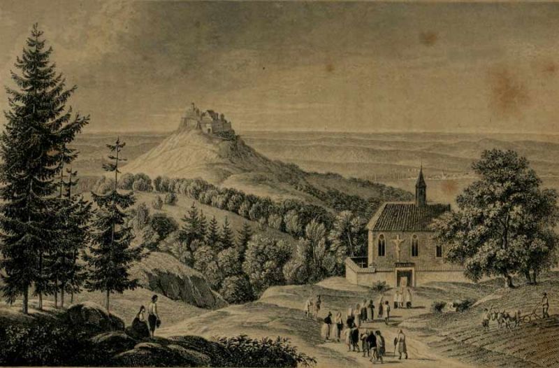17 Burg Hohenzollern mit Hechingen