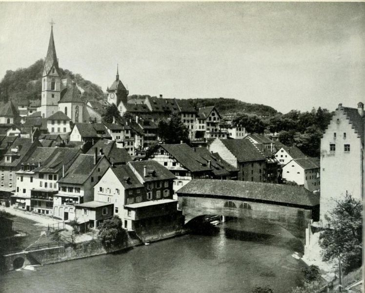 Baden an der Limmat war schon den Römern als Schwefelbad bekannt 