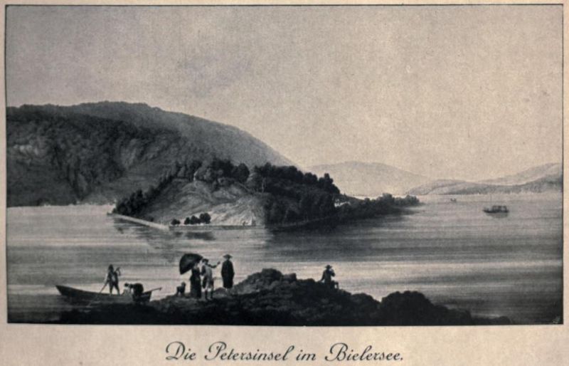 Die Petersinsel im Bielersee