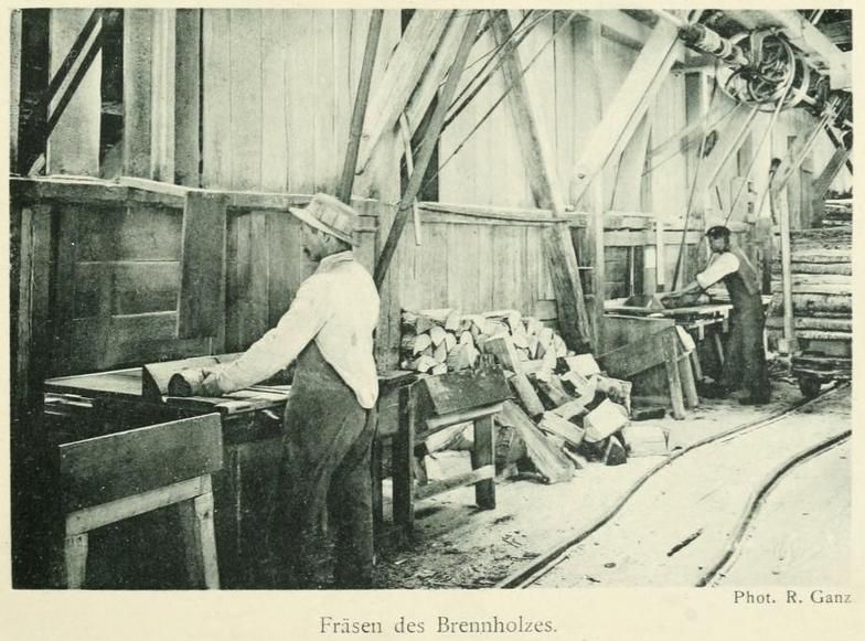 Brennholzzuschnitt