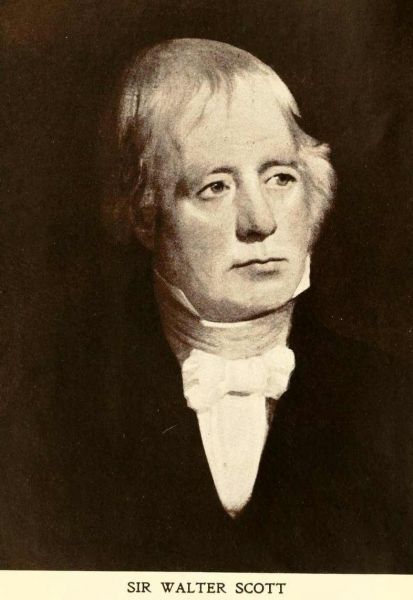 Sir Walter Scott (1771-1832) schottischer Dichter und Schriftsteller