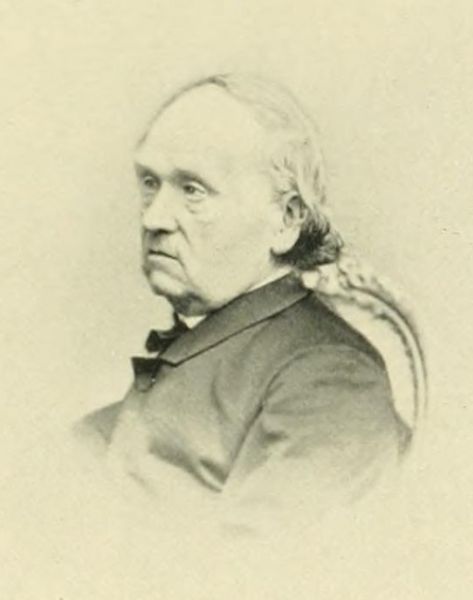 Eduard Friedrich Mörike (1804-1875) deutscher Lyriker der Schwäbischen Schule. 1867