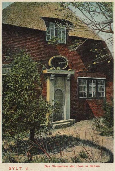 Sylt - Stammhaus der Uven