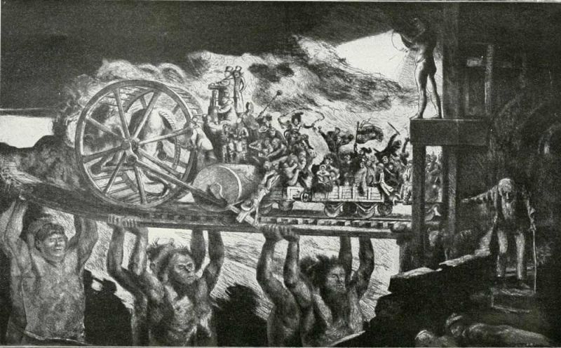 063 Die Fahrt ins neue Jahrhundert 1900. Welti, Albert