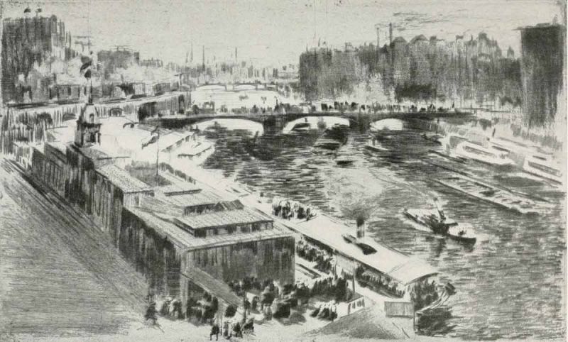 076 Tarnowitzbrücke in Berlin. Paeschke, Paul