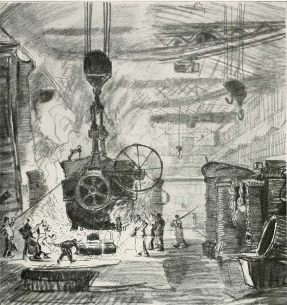 085 Panzerplattenwerk bei Krupp. Eckener, Alexander
