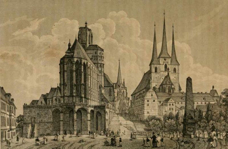 17 Der Dom zu Erfurt