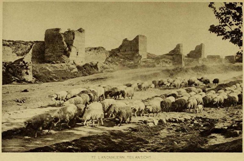 017. Landmauer, Teilansicht