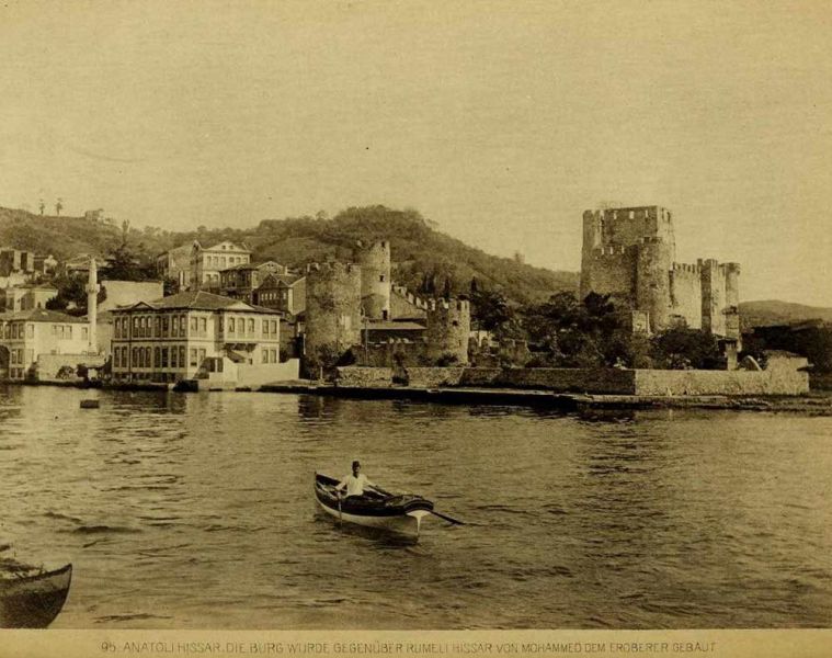 095. Anatoli Hissar, die Burg wurde gegenüber Rumeli Hissar von Mohammed dem Eroberer gebaut