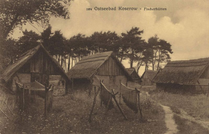 Ostseebad Koserow, Fischerhütten