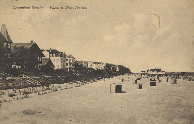 Ostseebad Bansin, Strand und Villen