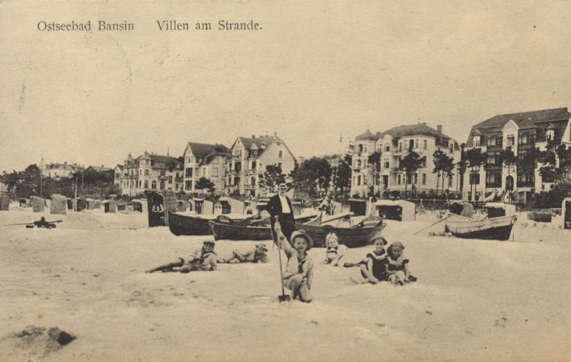 Ostseebad Bansin, Strandpartie